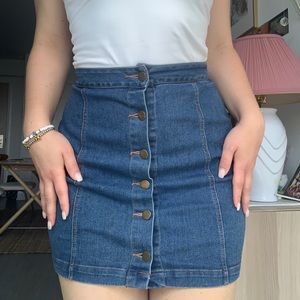 Jean skirt